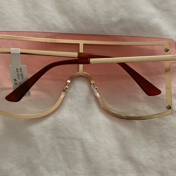 Pink Rainbow Store Shield Sunglasses - Picture 2 of 6